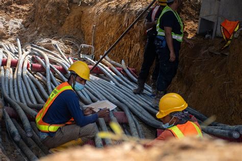 underground electrical work